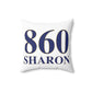 860 Sharon Polyester Square Pillow