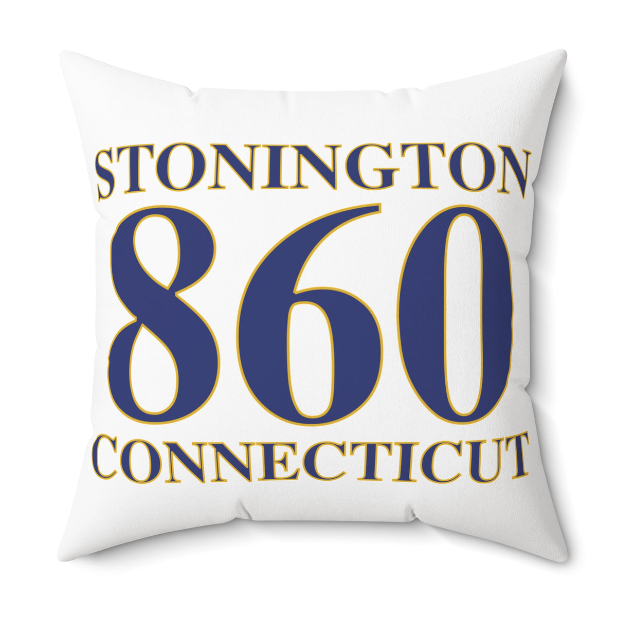 Stonington 860 Connecticut Polyester Square Pillow