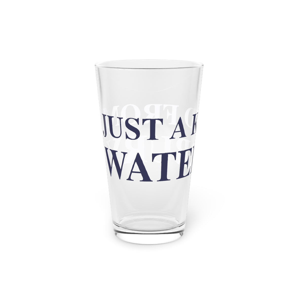 Just a kid from Waterbury Pint Glass, 16oz