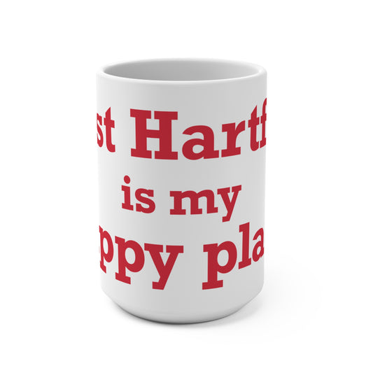 West Hartford is My Happy Place Mug 15oz