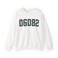 06082 Enfield Connecticut Zip Code Heavy Blend™ Crewneck Sweatshirt