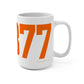 06877 Ridgefield Connecticut Zip Code Mug 15oz