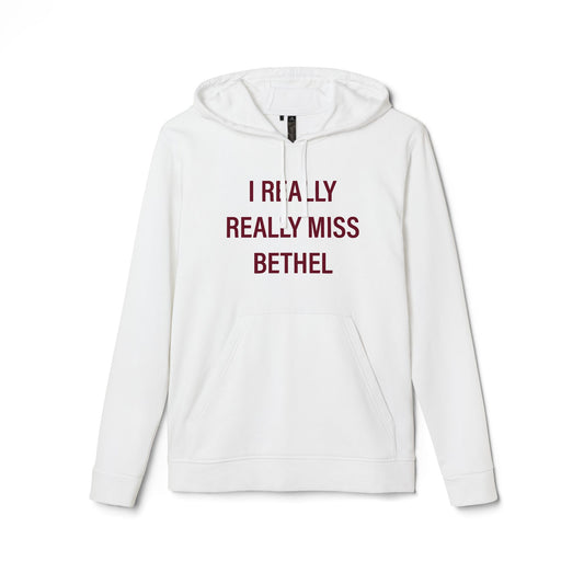 I Really Really Miss Bethel adidas Unisex Fleece Hoodie