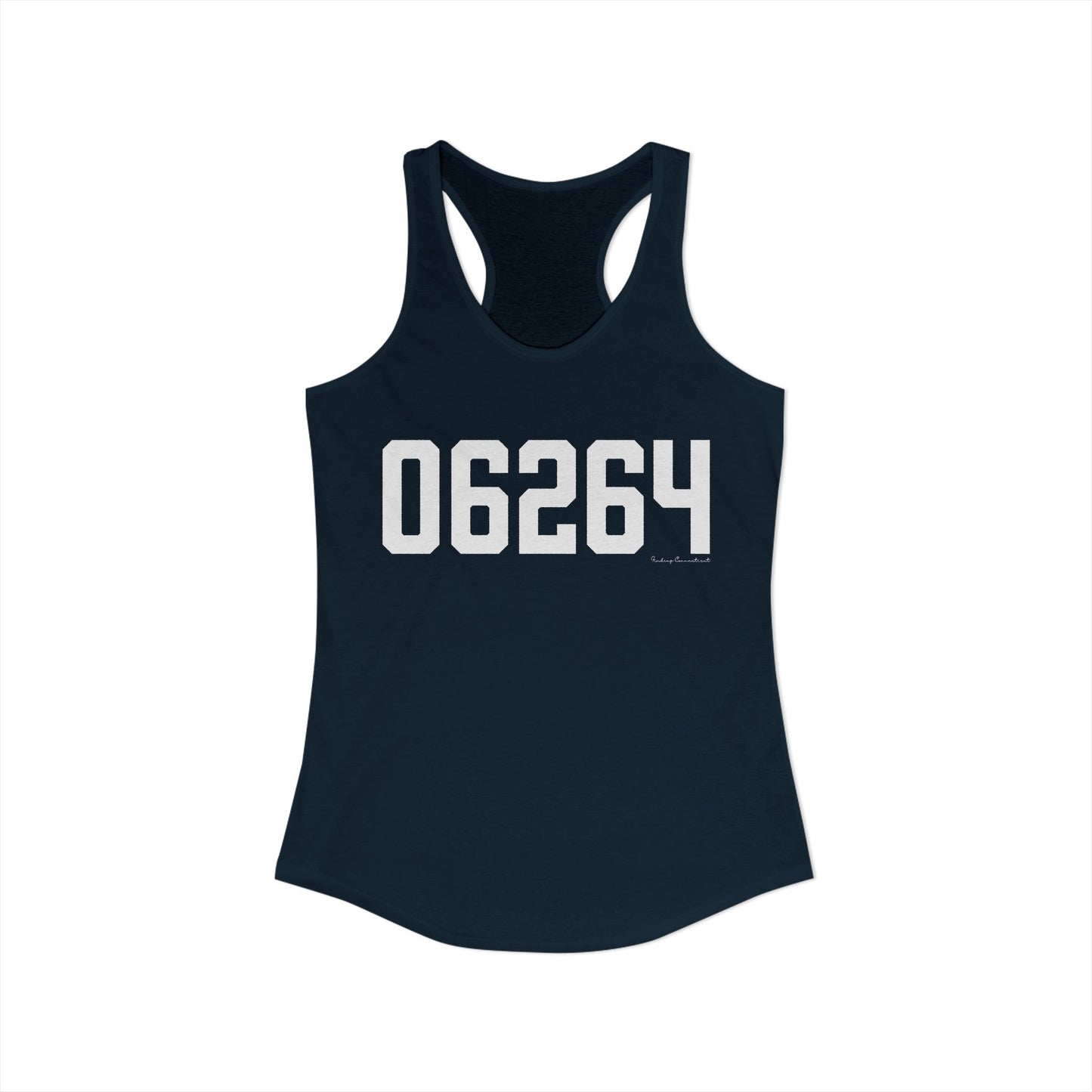 06264 Scotland CT Zip Code Women's Ideal Racerback Tank Top