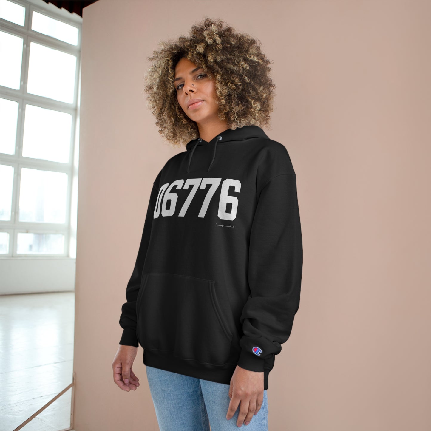 06776 - New Milford CT zip code Champion Hoodie