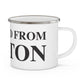 Just a kid from Groton Enamel Camping Mug