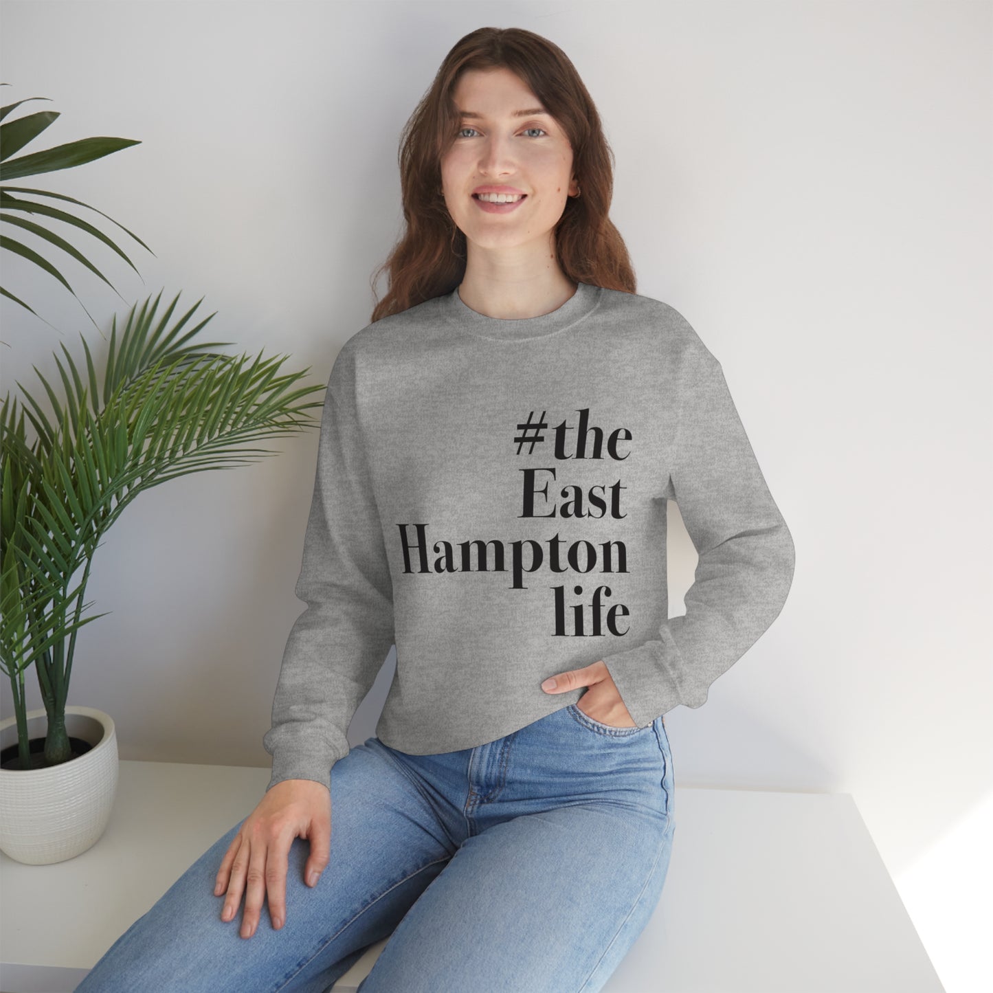 #theasthamptonlife Unisex Heavy Blend™ Crewneck Sweatshirt