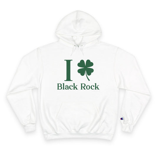 I Clover Black Rock Champion Hoodie