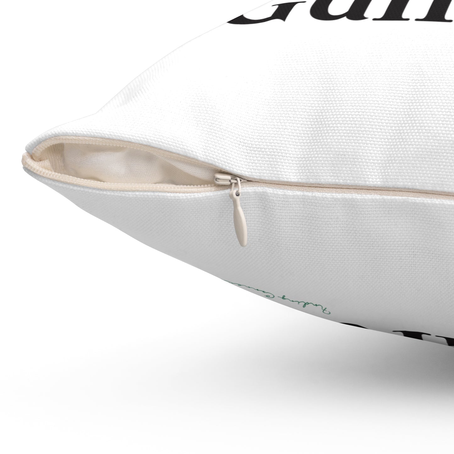 I Clover Guilford Spun Polyester Square Pillow