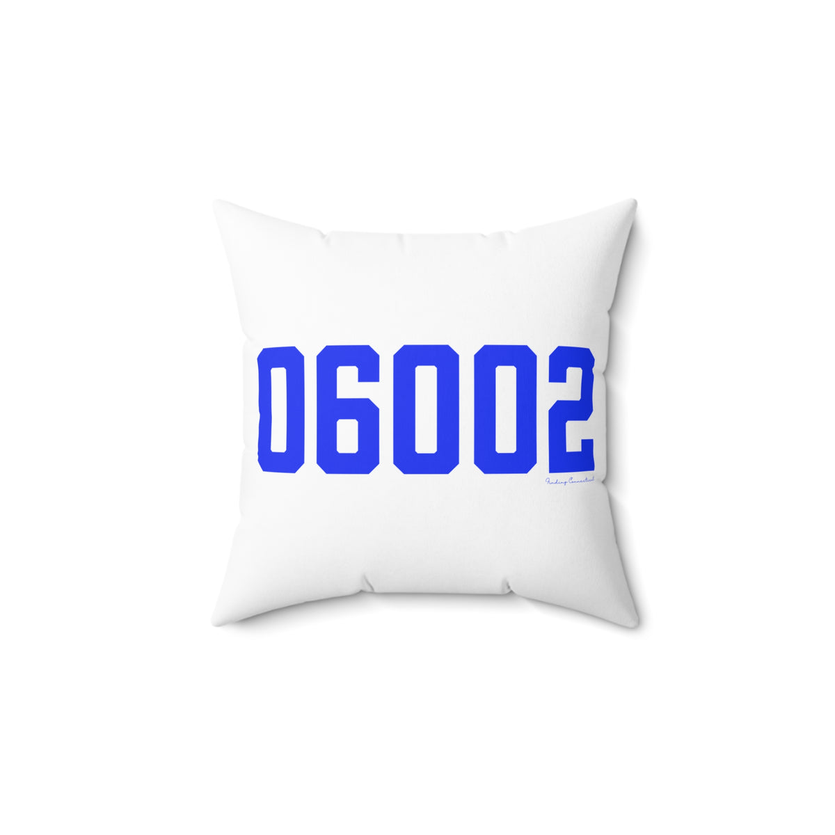06002 Bloomfield Connecticut Zip Code Polyester Square Pillow