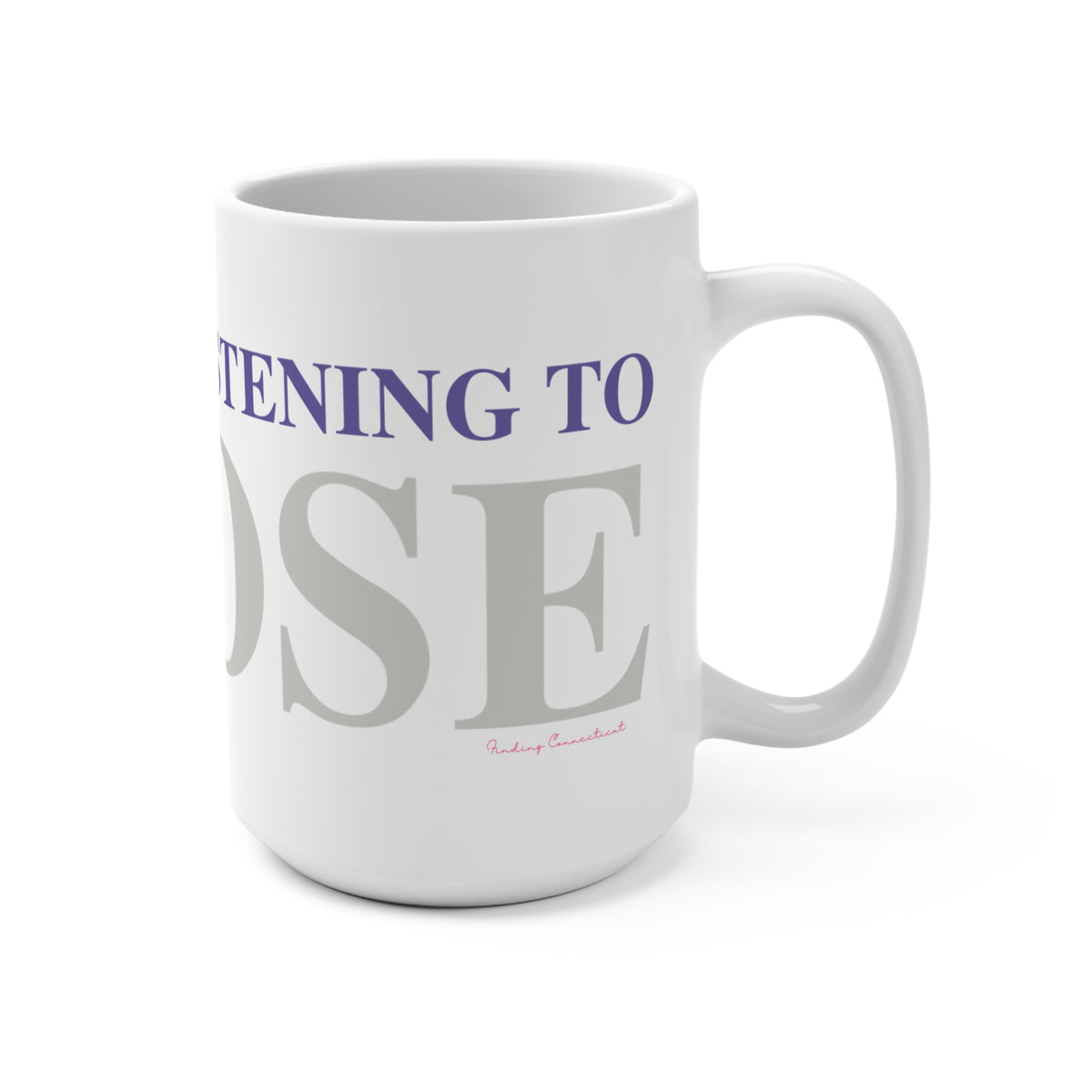 Just a kid listening to Goose - Gray & Purple Mug 15oz