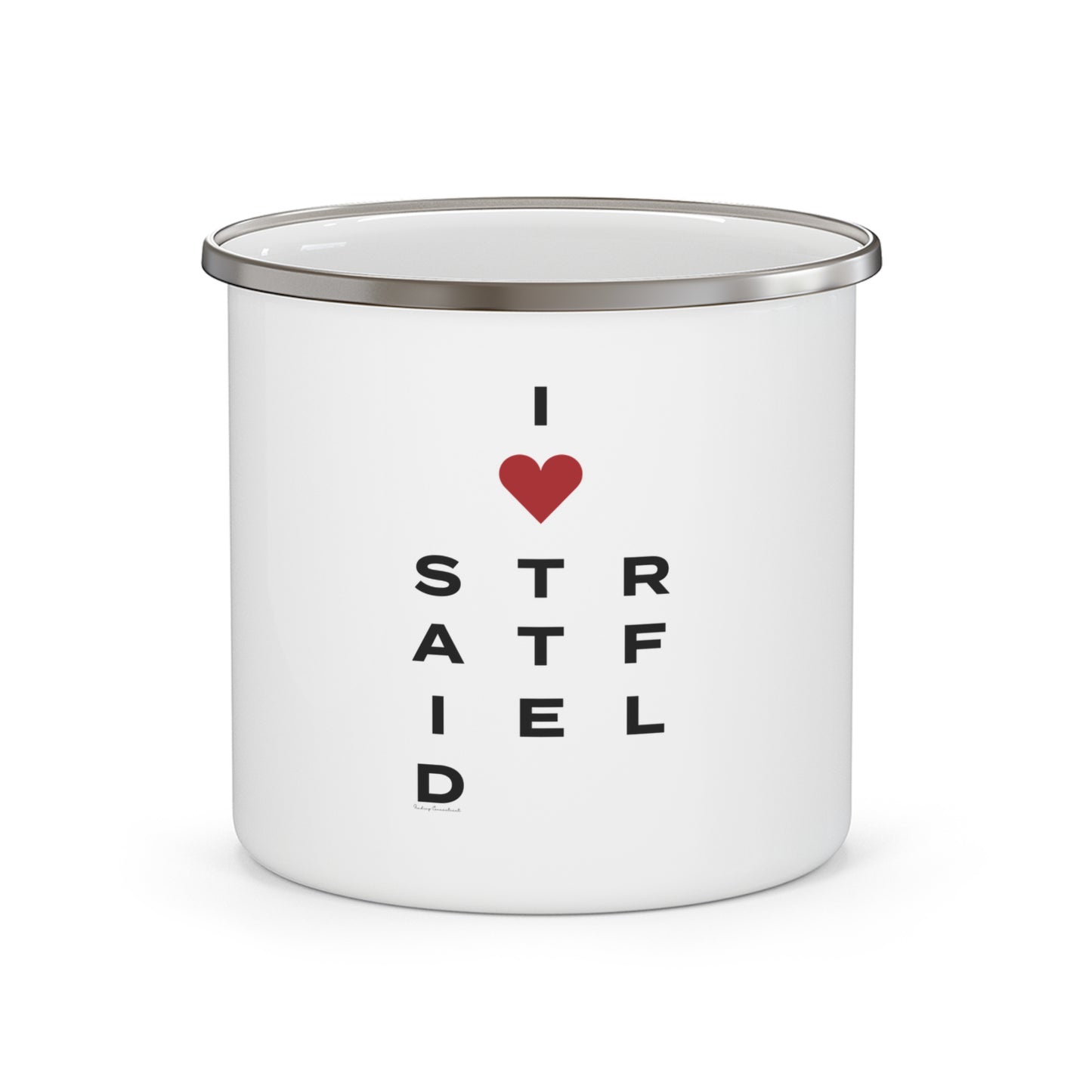 Stratfield Vision Enamel Camping Mug
