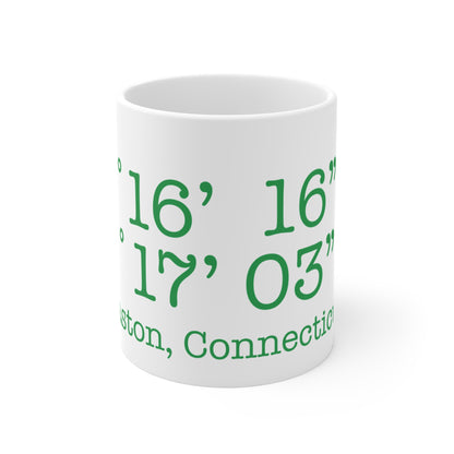 Easton Coordinates Mug 11oz