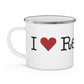 I Heart Redding. Enamel Camping Mug