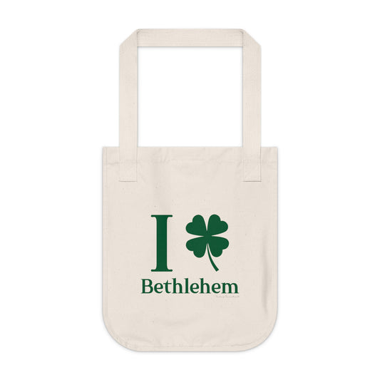 I Clover Bethlehem Organic Canvas Tote Bag