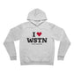 I Heart WSTN Unisex Sponge Fleece Pullover Hoodie