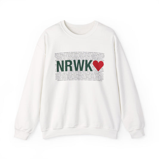 Norwalk Love Unisex Heavy Blend™ Crewneck Sweatshirt