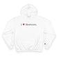 I Heart Newtown. Champion Hoodie