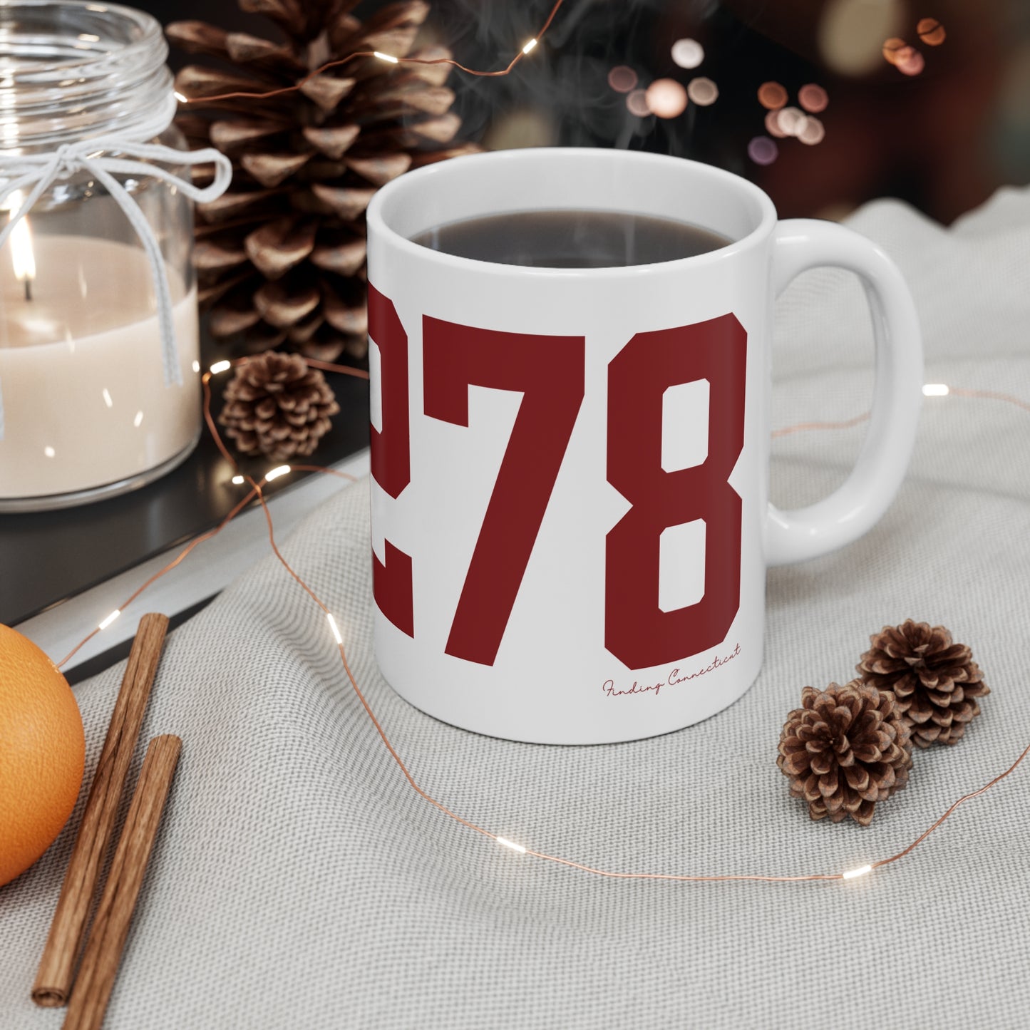 06278 Ashford Connecticut Zip Code Mug 11oz