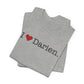 I Heart Darien. Unisex Jersey Short Sleeve T-Shirt