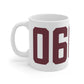 06053 New Britain Connecticut Zip Code Mug 11oz