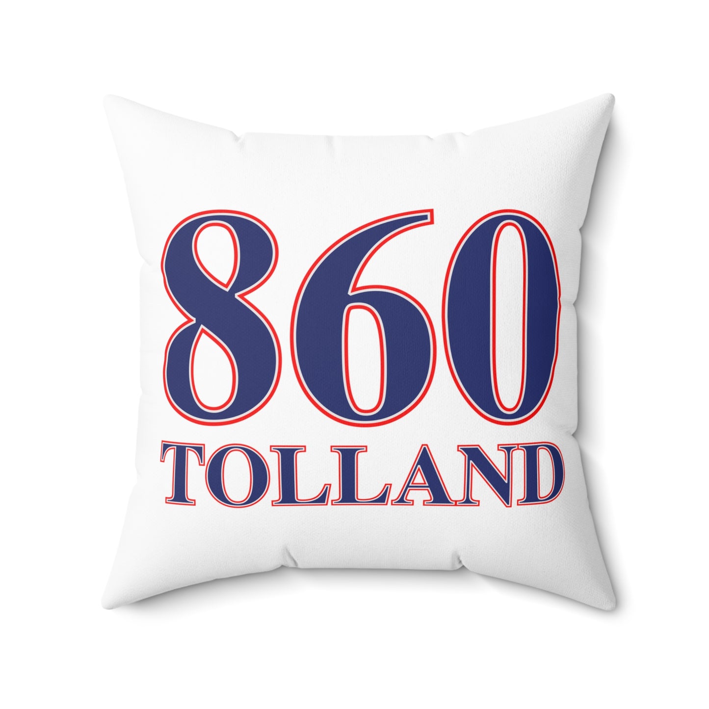 860 Union Red, White & Blue Spun Polyester Square Pillow