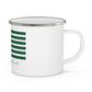 Canton St. Patrick’s Day Flag Enamel Camping Mug
