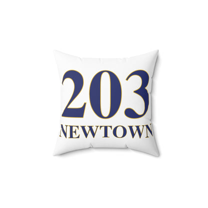 203 Newtown Spun Polyester Square Pillow
