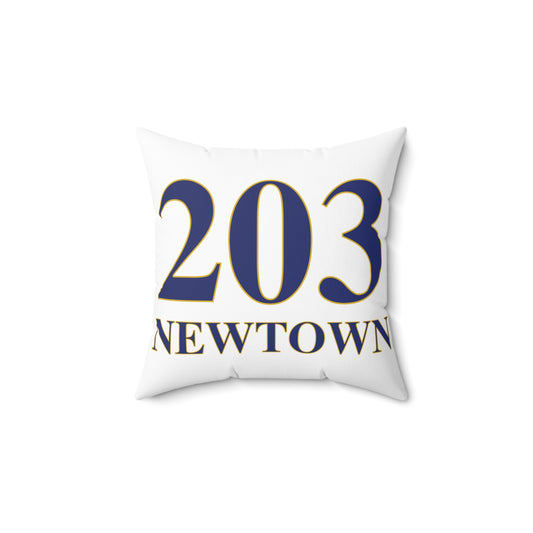 203 Newtown Spun Polyester Square Pillow
