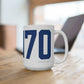 06470 Newtown Connecticut Zip Code Mug 15oz