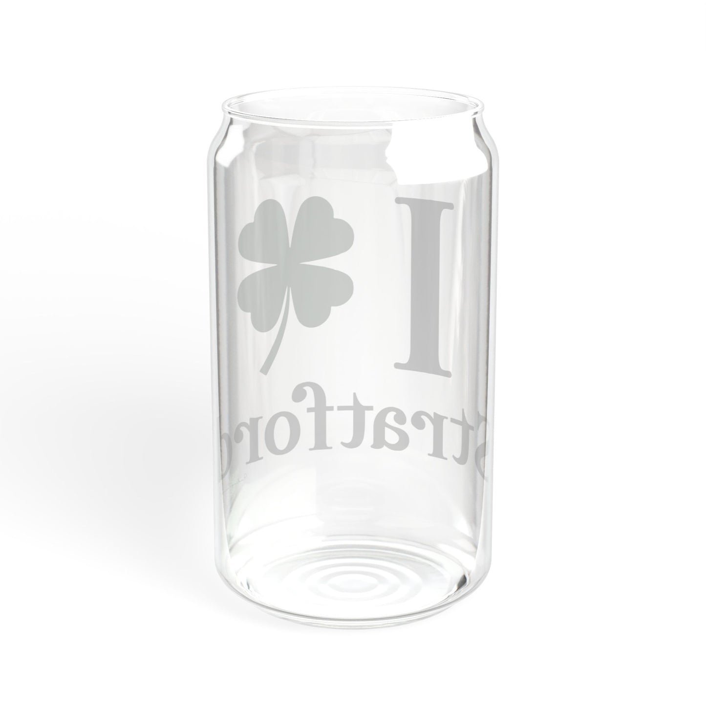 I Clover Stratford Sipper Glass, 16oz