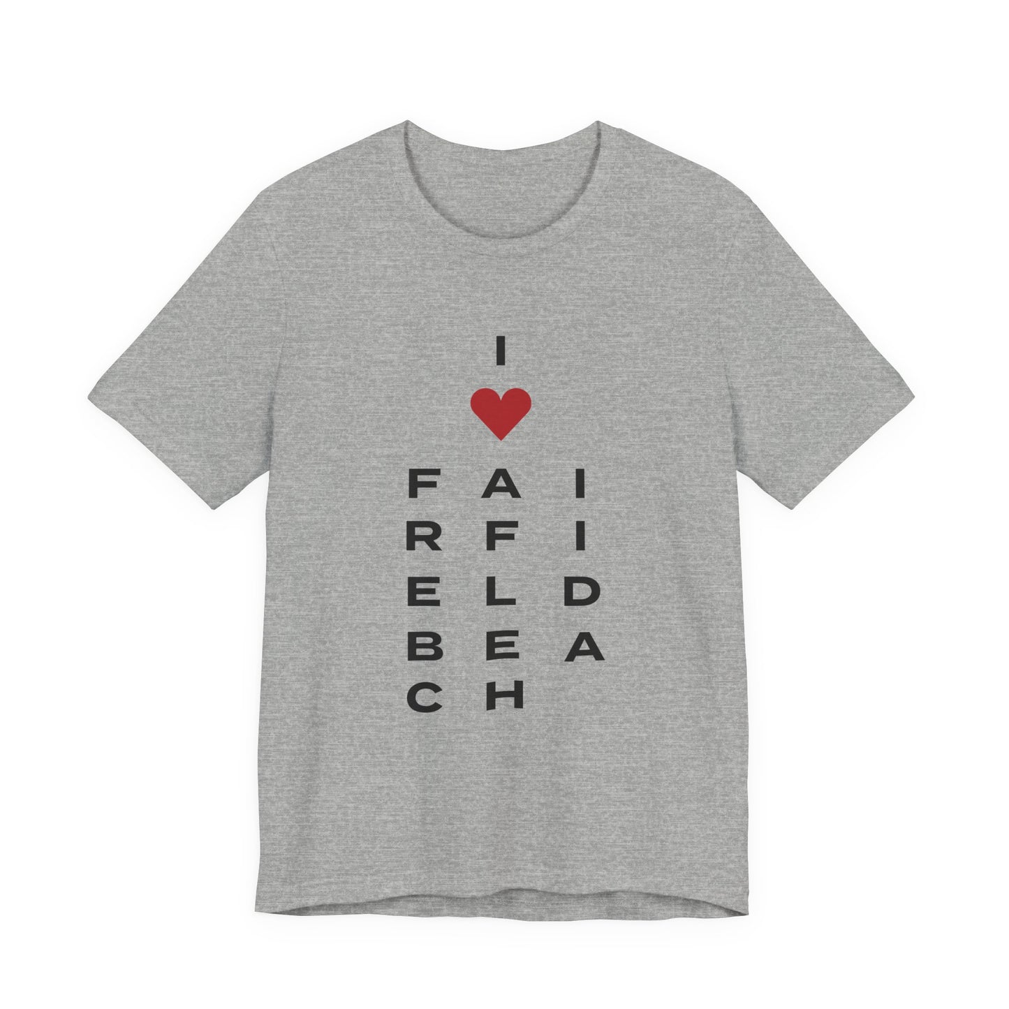 Fairfield Beach Vision Unisex Jersey Short Sleeve T-Shirt