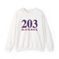 203 Black Rock Red White & Blue Unisex Heavy Blend™ Crewneck Sweatshirt