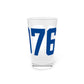 06076 Stafford Connecticut Zip Code  Pint Glass, 16oz