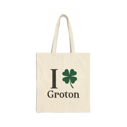 I Clover Groton Cotton Canvas Tote Bag
