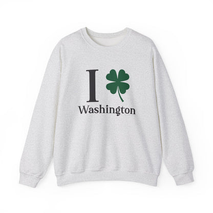 I Clover Washington Unisex Heavy Blend™ Crewneck Sweatshirt
