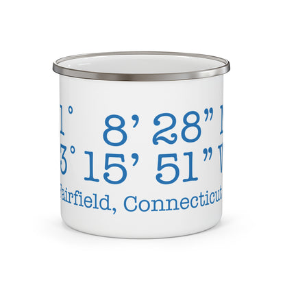 Fairfield Coordinates Enamel Camping Mug