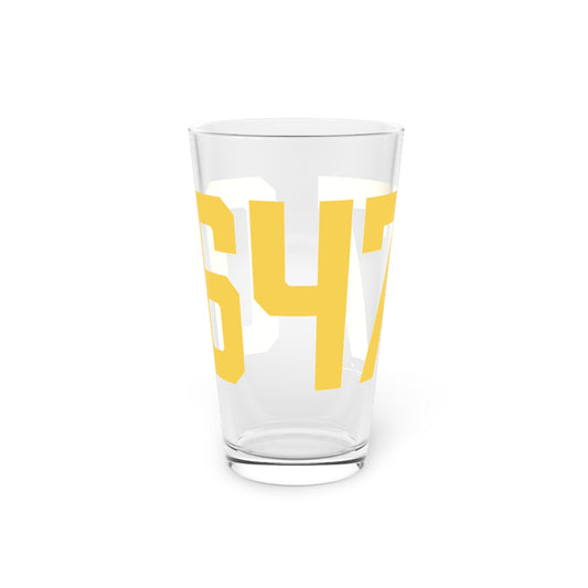 06477 Orange Connecticut  Zip Code Pint Glass, 16oz