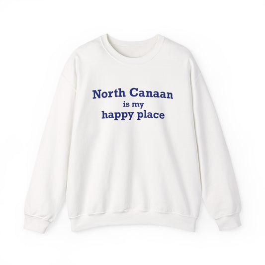 North Canaan is My Happy Place  Unisex Heavy Blend™ Crewneck Sweatshirt