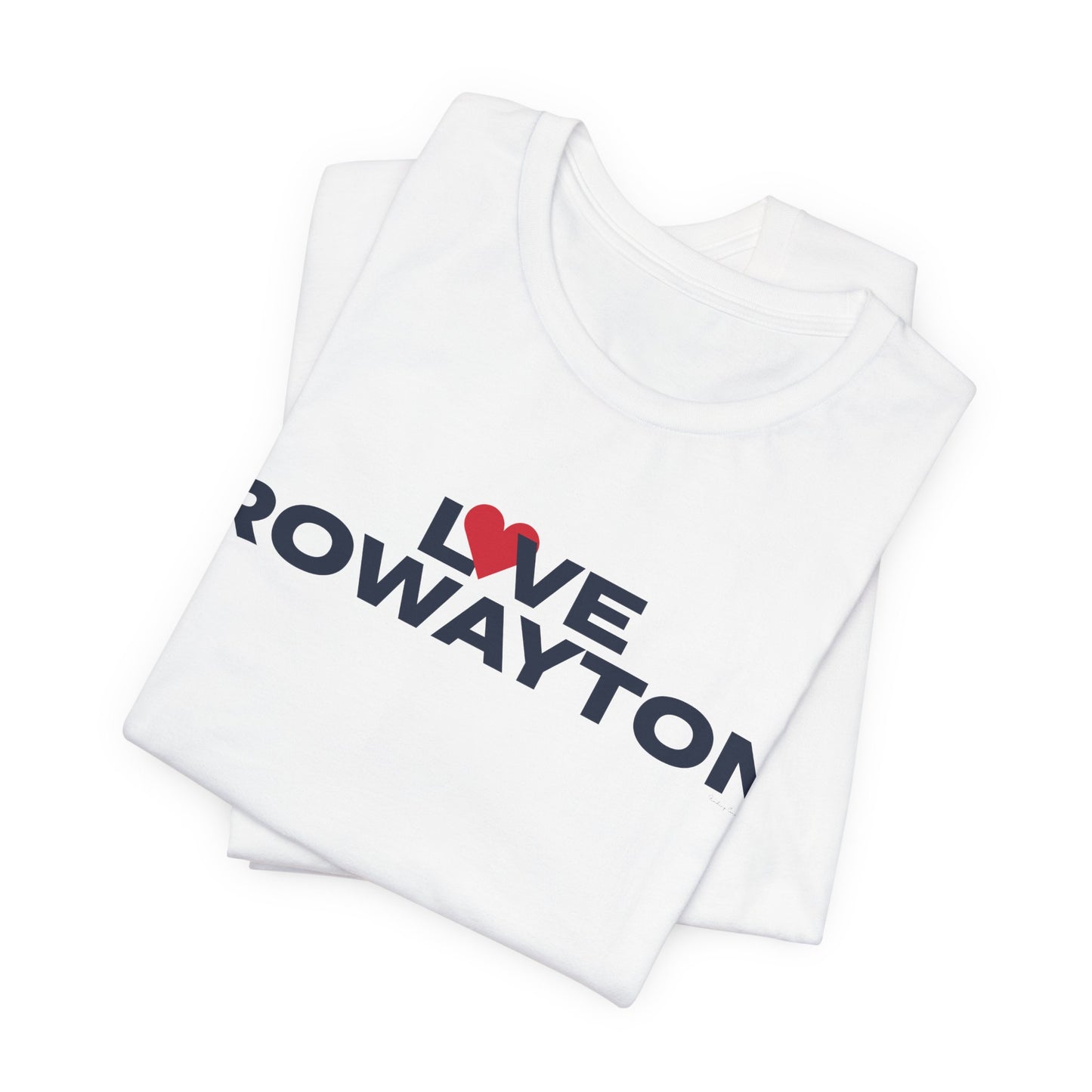 Love Rowayton Unisex Jersey Short Sleeve T-Shirt