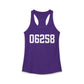 06258 Pomfret CT Zip Code Women's Ideal Racerback Tank Top
