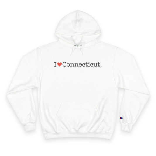 I Heart Connecticut Champion Hoodie