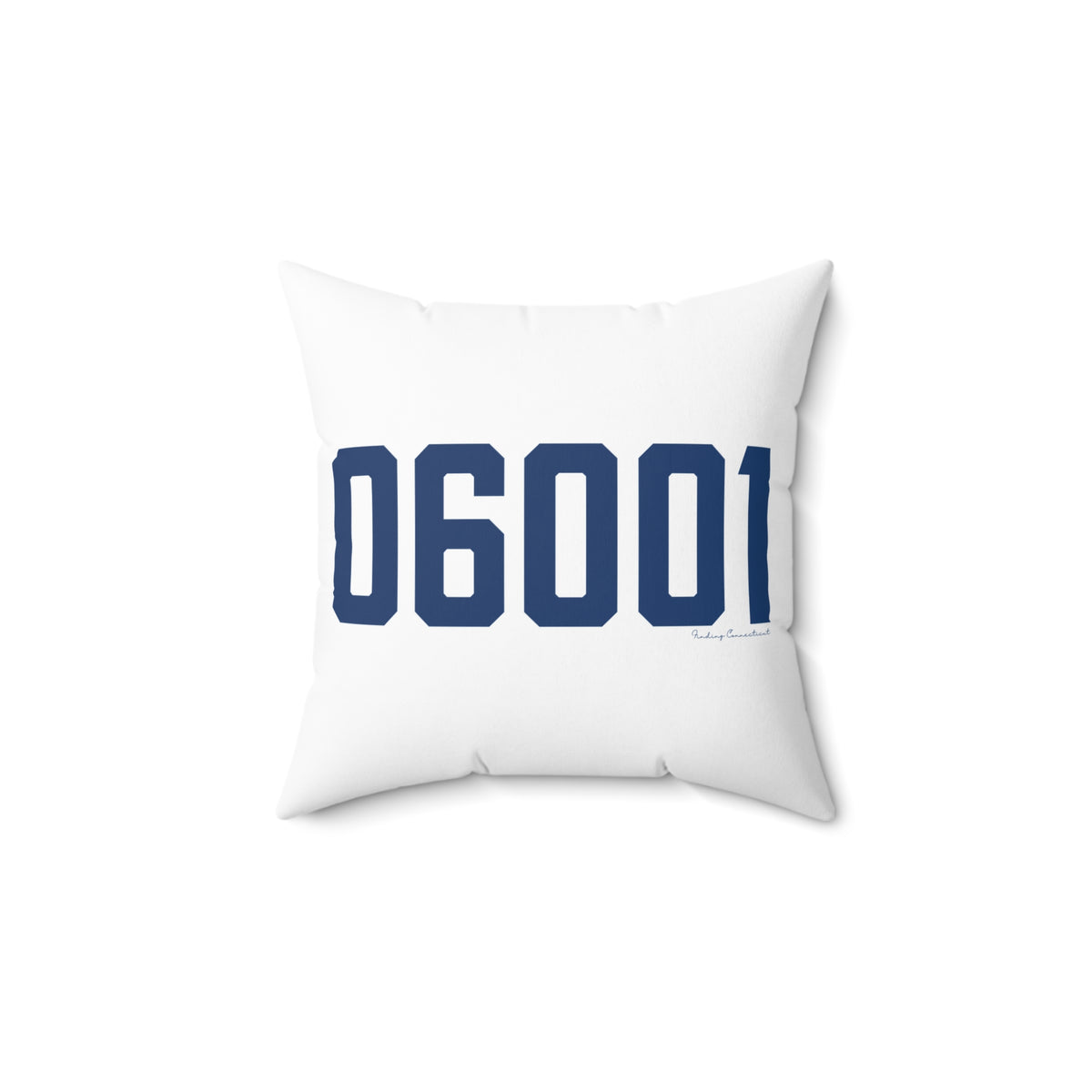 06001 Avon Connecticut Zip Code Polyester Square Pillow