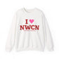 I Heart NWCN Unisex Heavy Blend™ Crewneck Sweatshirt