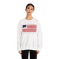 Weston Connecticut Flag Unisex Heavy Blend™ Crewneck Sweatshirt
