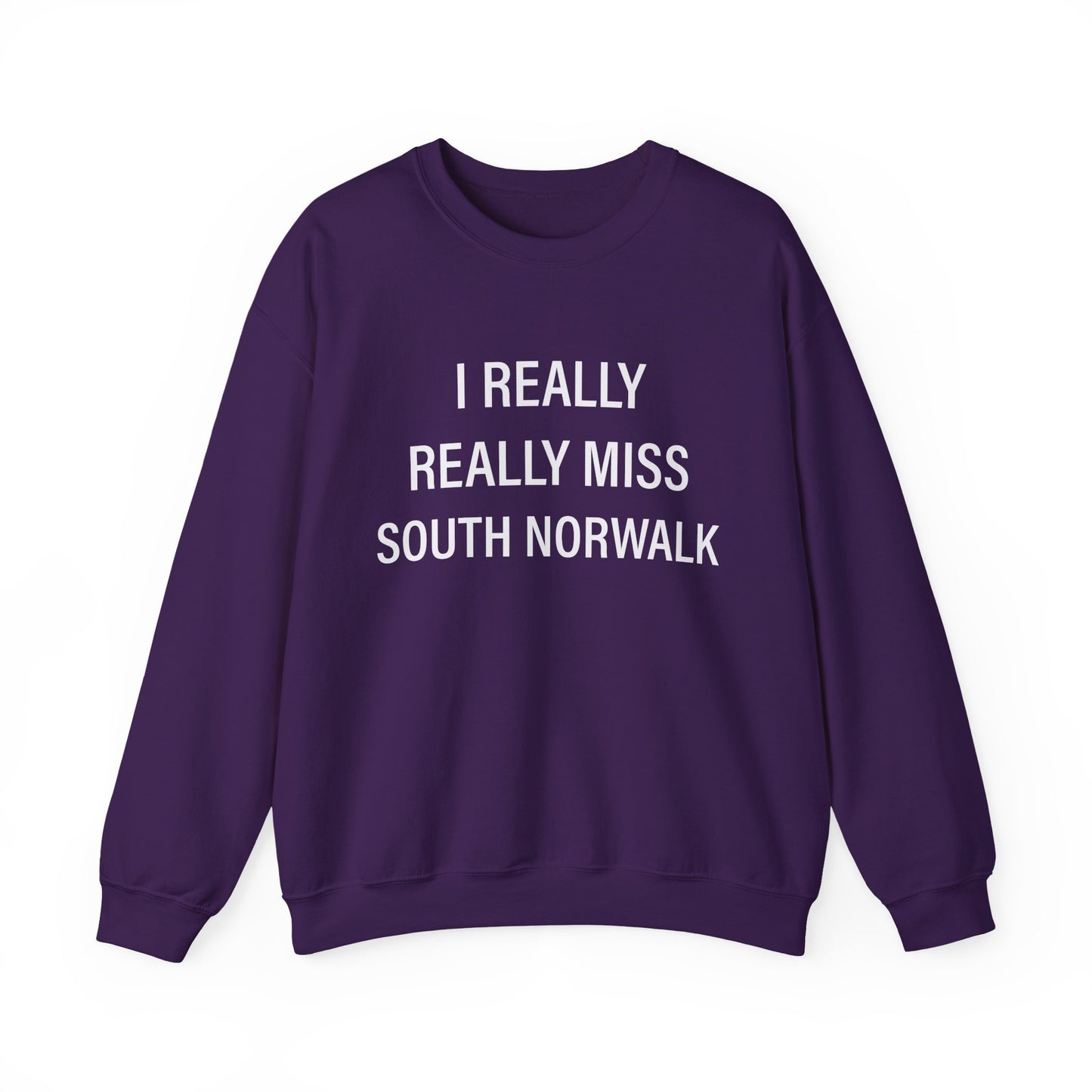 I Really Really Miss South Norwalk Unisex Heavy Blend™ Crewneck Sweatshirt
