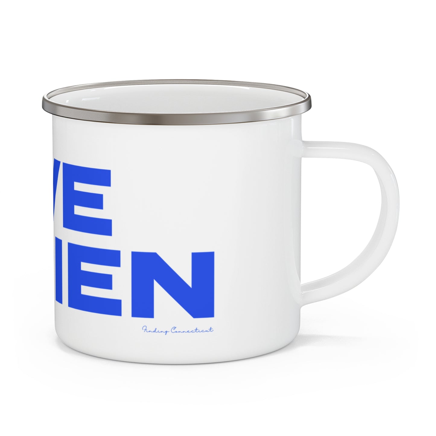 Love Darien Enamel Camping Mug