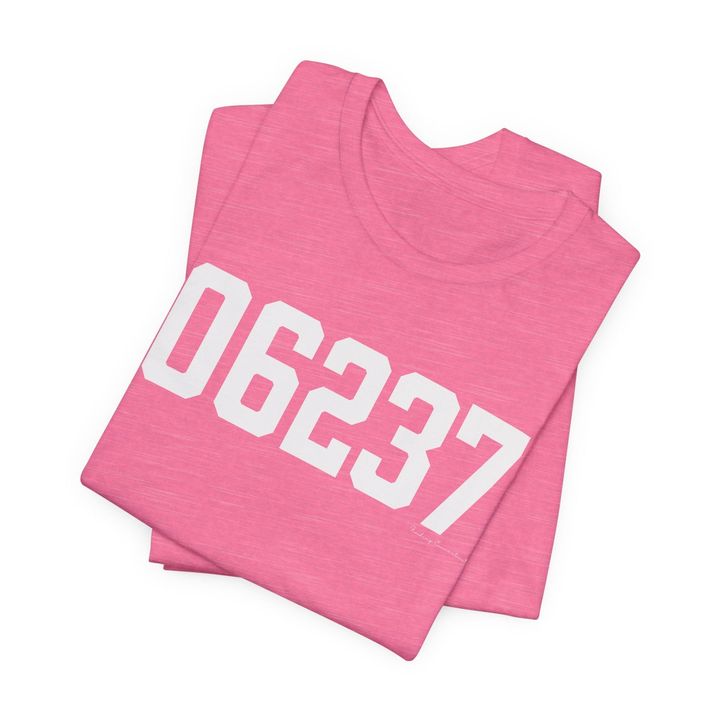 06237 Columbia CT Zip Code Unisex Jersey Short Sleeve T-Shirt