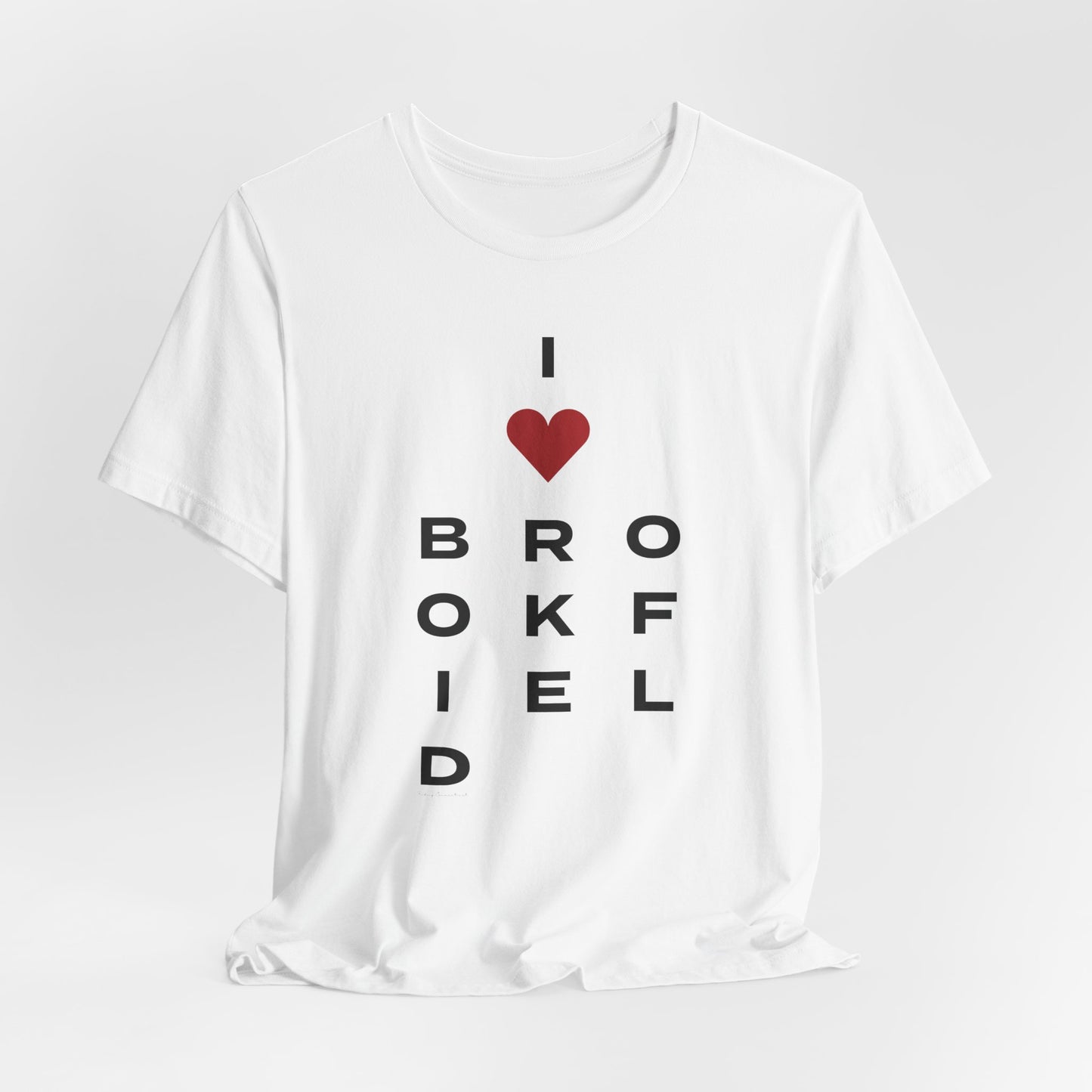 Brookfield Vision Unisex Jersey Short Sleeve T-Shirt