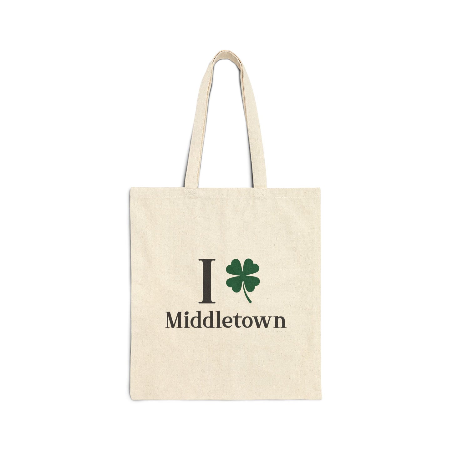 I Clover Middletown Cotton Canvas Tote Bag